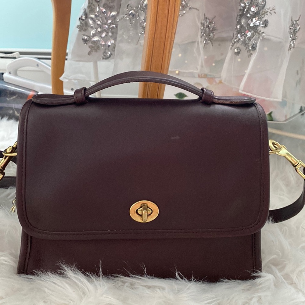 Brown Vintage Classic Coach Bag